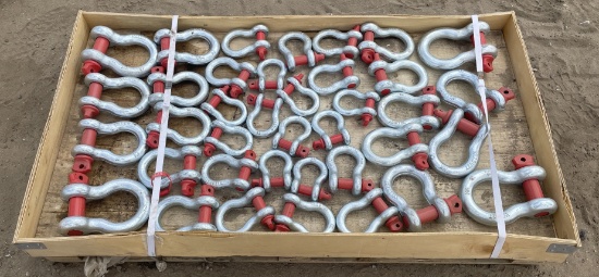 36 Anchor Shackles 1-1/4", 1", 7/8", 3/4"