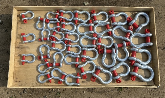 36 Anchor Shackles 1-1/4", 1", 7/8", 3/4"