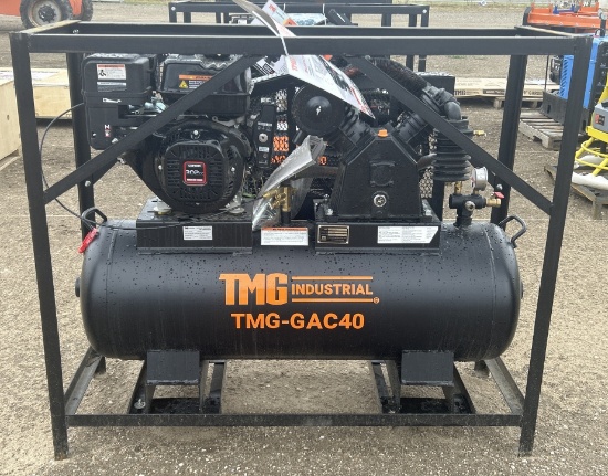 TMG Industrial 40 Gallon 2-Stage Air Compressor
