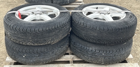 4- General Altmax HP Tires - 195/65R1591H