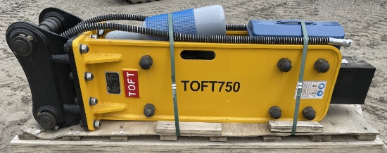 New Toft 750 Hydraulic Breaker