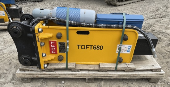 New Toft 680 Hydraulic Breaker