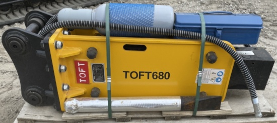 New Toft 680 Hydraulic Breaker