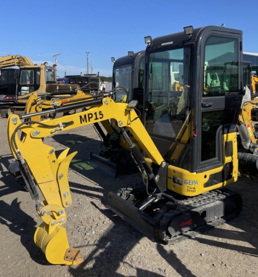 2024 Machpro MP15 Mini Excavator w/ Cab