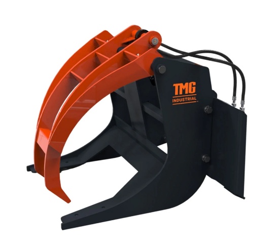 TMG Industrial 30Ó Skid Steer Log Grapple