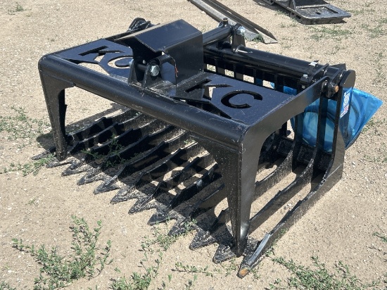 48Ó Grapple Bucket, Hydraulic Quick Attach