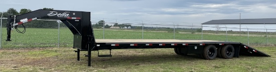 Brand New 2024 34' Delta Gooseneck Trailer