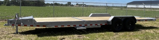 Brand New 2024 Delta 24Õ Tilt Top Trailer