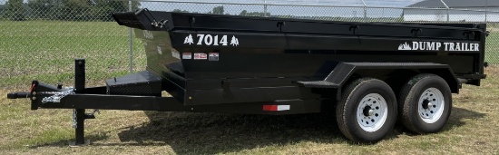2024 Industrias America 7014 Dump Trailer