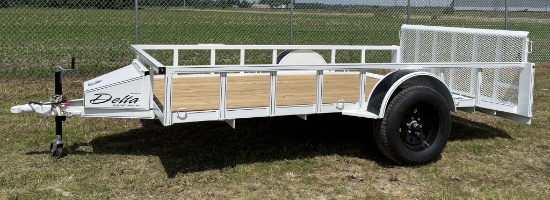Brand New 2024 Delta 12Õ Utility Trailer
