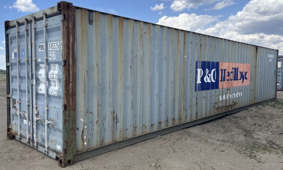 2002 40Õ Single Door Shipping Container