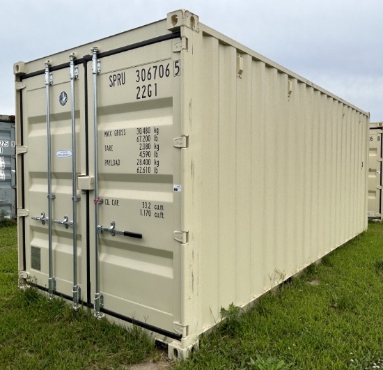 2023 20ft Shipping Container Model