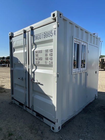 9Õ Office Container, 86Õ5"Wx96ÓH