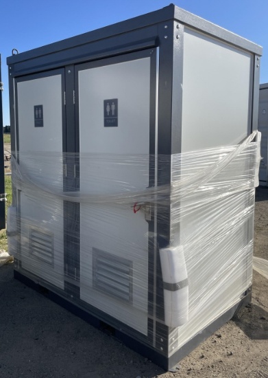 New Bastone 2 Stall Mobile Restroom