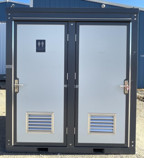 New Bastone 2 Stall Mobile Restroom