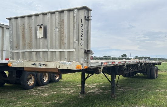 2005 53' Transcraft Eagle II Flatbed Trailer