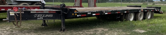 2019 Felling 32Õ 25 Ton Tri Axle Tag Trailer
