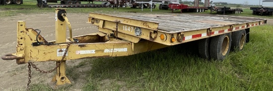 1984 Assembled Tilt Top Tag Trailer