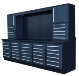 TMG Industrial 10Õ 30-Drawer Workbench