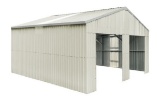 TMG 25'x25' Double Garage Metal Barn Shed