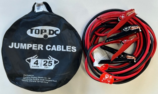Brand New Top DC 25' Jumper Cables