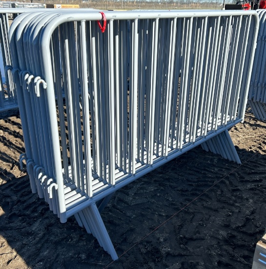 (10) Brand New Crowd Controls Gates