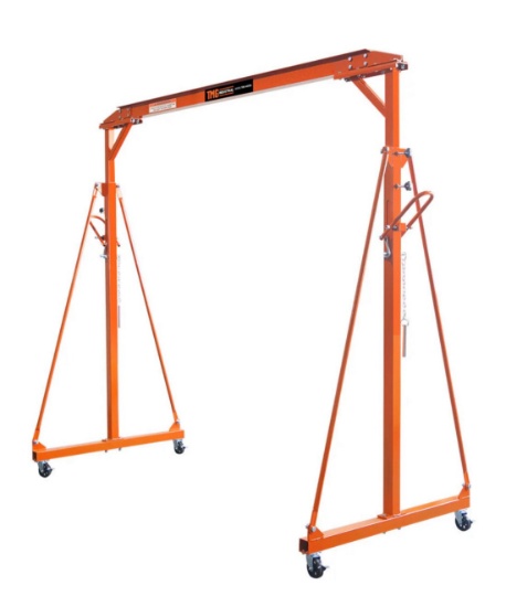 TMG 1100lbs Adjustable Height All-Steel Gantry Crane