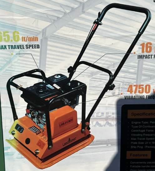LandHonor Heavy Duty Plate Compactor