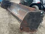 12' Snow Pusher For Wheel Loader Bucket