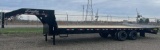 BRAND NEW 2025 Delta 30' Gooseneck Flatbed Trailer