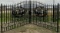 20' Bi-Parting Wrought Iron Gate, 91