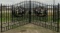 20' Bi-Parting Wrought Iron Gate, 89