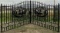 20' Bi-Parting Wrought Iron Gate, 89