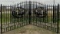 20' Bi-Parting Wrought Iron Gate, 89