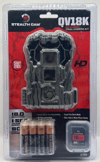 StealthCam QV18K Infrared Trail Camera Kit
