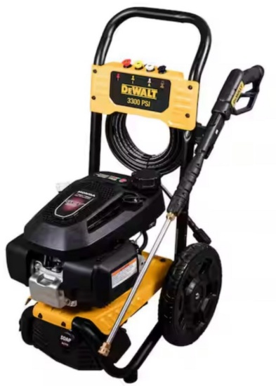 DeWalt 3300 PSI 2.4 GPM Gas Pressure Washer