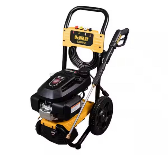 DeWalt 3300 PSI 2.4 GPM Gas Pressure Washer