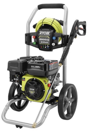 Ryobi 2900 PSI 2.5 GPM Gas Pressure Washer