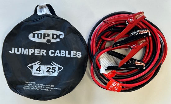 Brand New Top DC 25' Jumper Cables