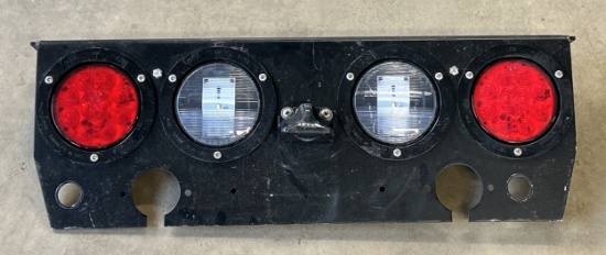 Paccar Grote LED Tail Light Bracket, 26.5"Lx9"W