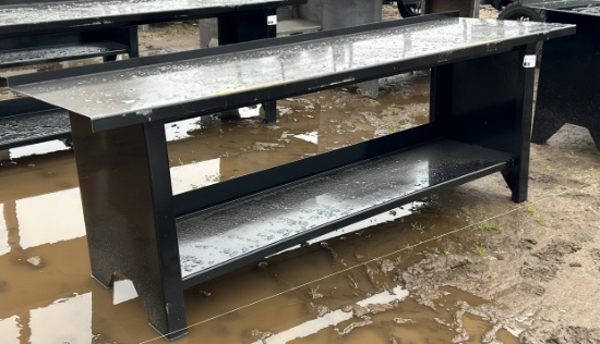 90" Metal Workbench