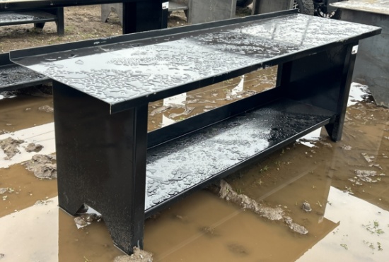 90" Metal Workbench
