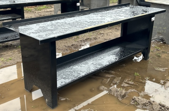 90" Metal Workbench