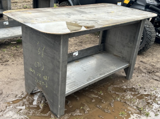 58" Metal Welding Table