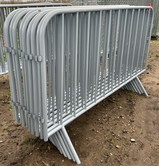 (10) Brand New Crowd Controls Gates