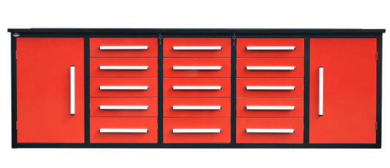 Chery 10' 15 Drawer Workbench