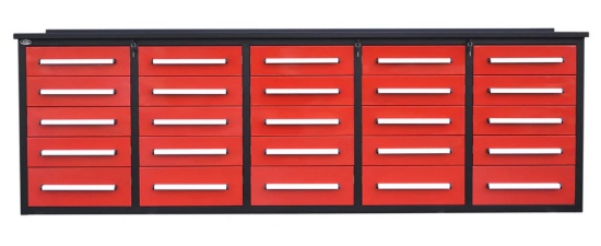 Chery 10' 25 Drawer Workbench