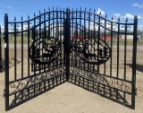 14' Bi-Parting Wrought Iron Gate, 91