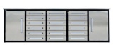Chery 10' 18 Drawer Stainless Steel Workbench