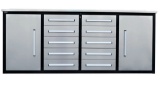 Chery 7' 10 Drawer Stainless Steel Workbench